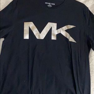 Men black short sleeve Michael Kors shirt